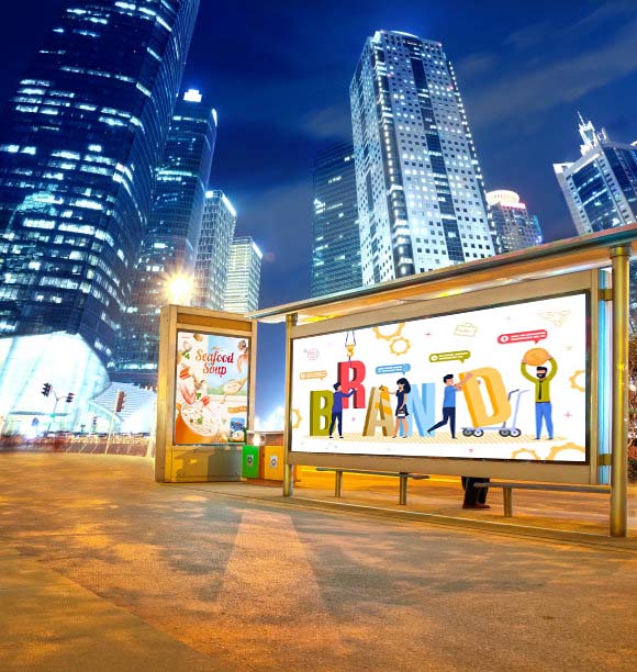 Outdoor Digital Advertising Display Screens