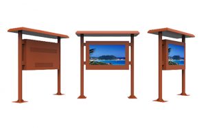 Outdoor LCD Sign Graphics