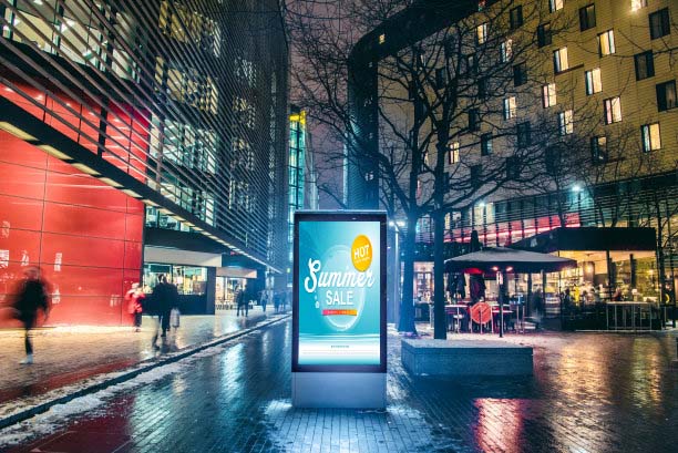Outdoor LCD Signs For Business