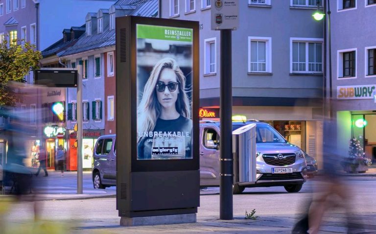 commercial outdoor display