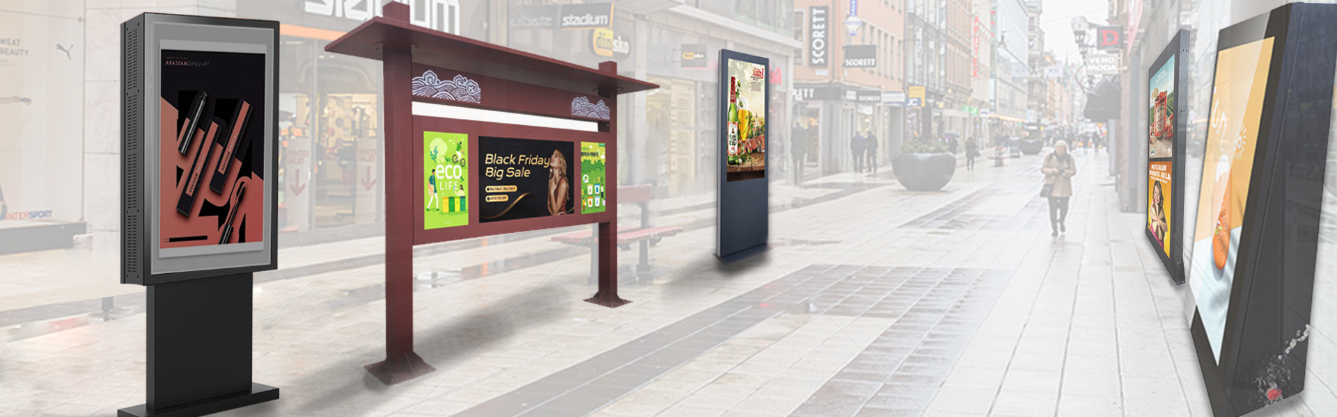 Outdoor LCD Signs