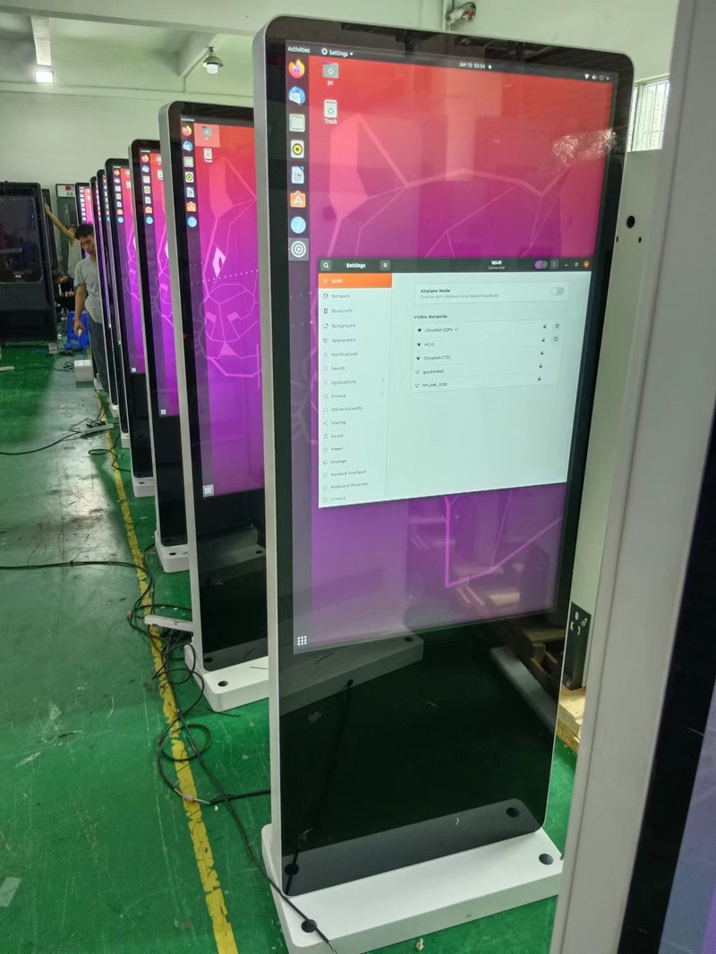 55 inch outdoor hotel digital signage manufactured for Germany