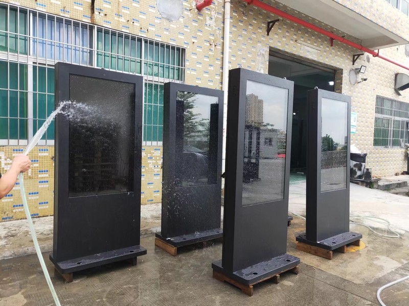55 inch air-cooled portrait outdoor digital signage display production