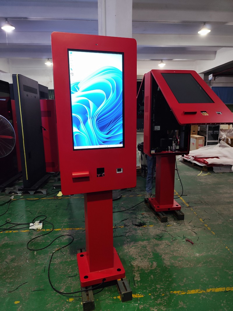 ZXT LCD assembling a double-sided outdoor menu board cabinet
